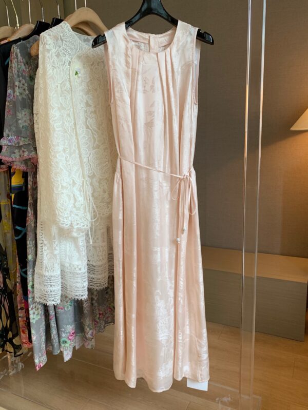 New Chinese-style New Silk Dress