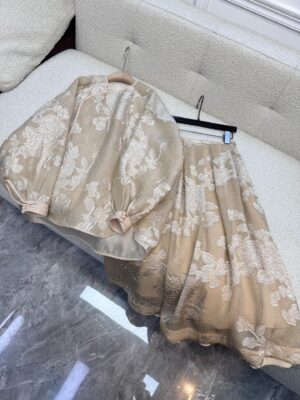 New Chinese-style High Customization Jacquard Shirt Set