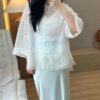 Heavy Chinese-Style Organza High Customization Embroidered Beaded Vest Set