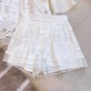 Nanyou New Chinese-Style Heavy Embroidery Openwork Crochet Fashion Set