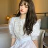 New Chinese-style Celebrity-Inspired Beaded Heavy Embroidered Dress