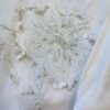 Nanyou New Chinese-Style High-End Women’s Heavy Embroidery Short-Sleeve Silk T-Shirt