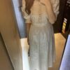 New Chinese-style Celebrity-Inspired Beaded Heavy Embroidered Dress