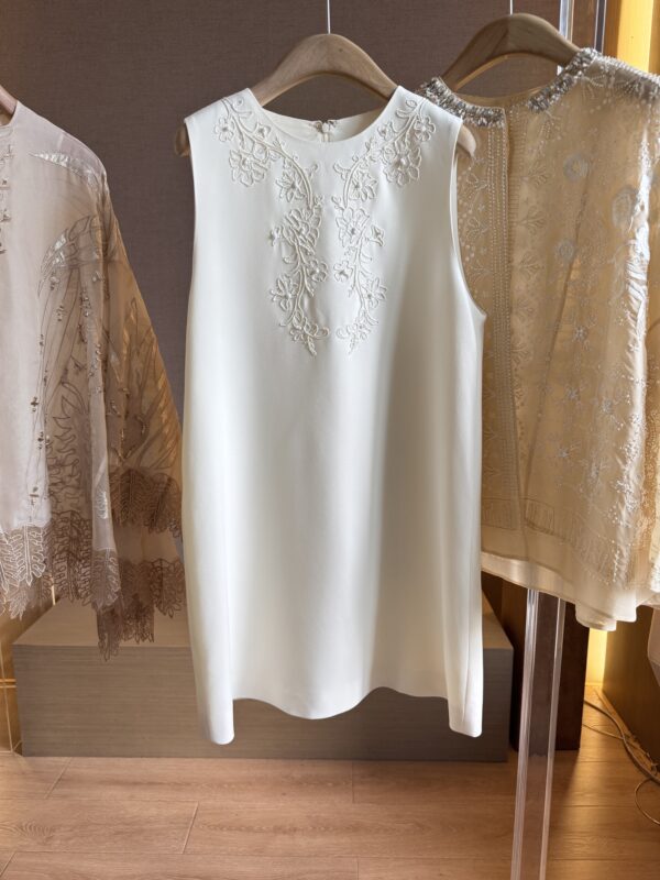 Heavy Chinese-Style Organza High Customization Embroidered Beaded Vest Set