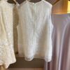 Chinese-Style New Chinese Heavy Embroidery Beaded Sleeveless Shirt