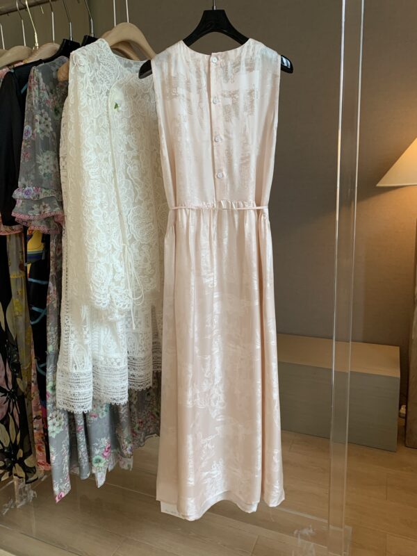 New Chinese-style New Silk Dress