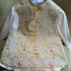 Qian Xiaoping's New Chinese-style High-end Song Jin Brocade Gold-Weaved Double-sided Fish Vest