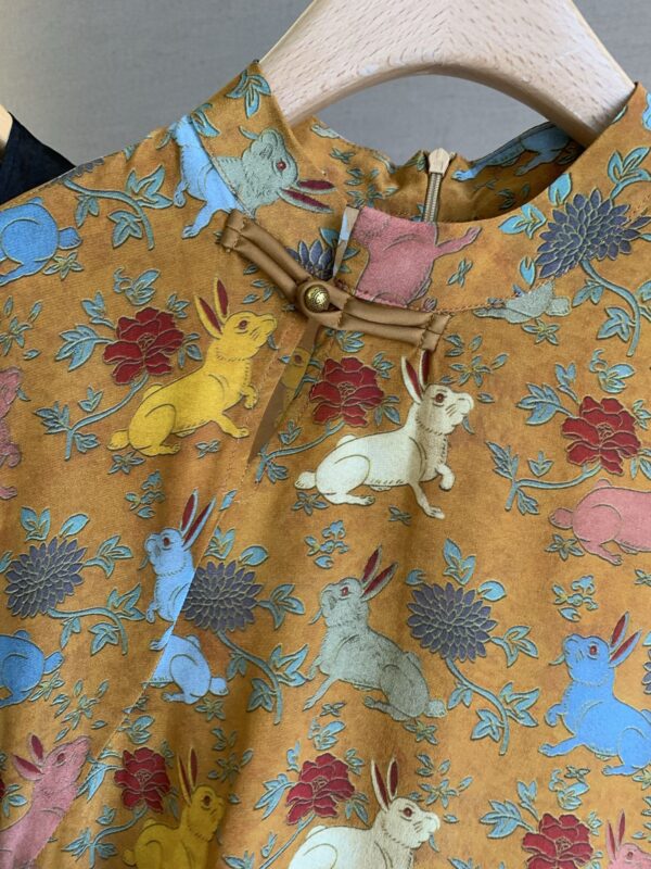 New Chinese-style National Fashion High Customization Heavy Mulberry Silk Top