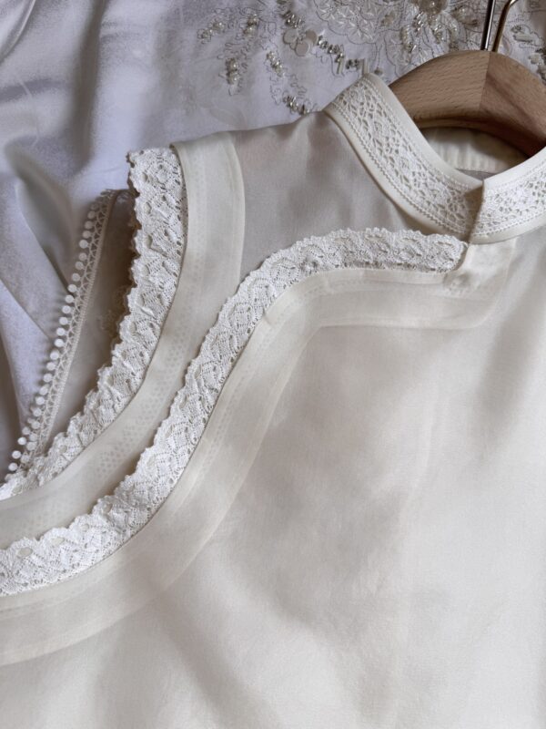 New Chinese-style High Customization Heavy Lace Trim Vest
