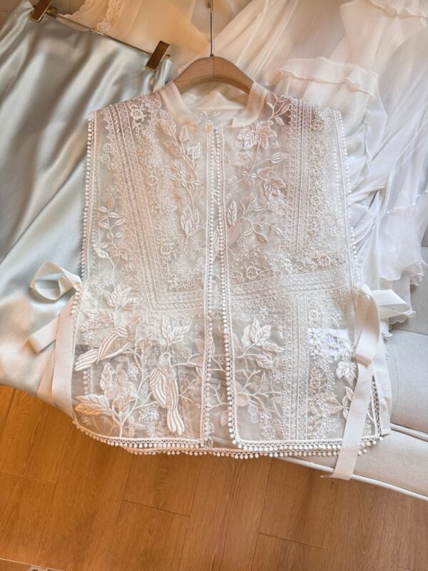 Nanyou New Chinese-style High-end Women's Heavy Embroidered Vest