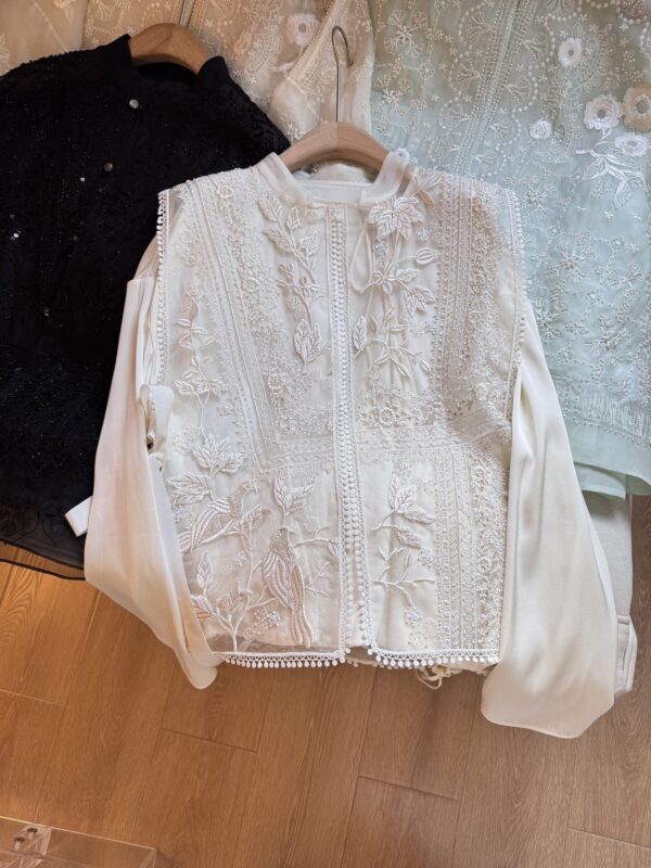 Nanyou New Chinese-style High-end Women's Heavy Embroidered Vest